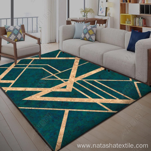 Crystal velet modern livingroom carpet